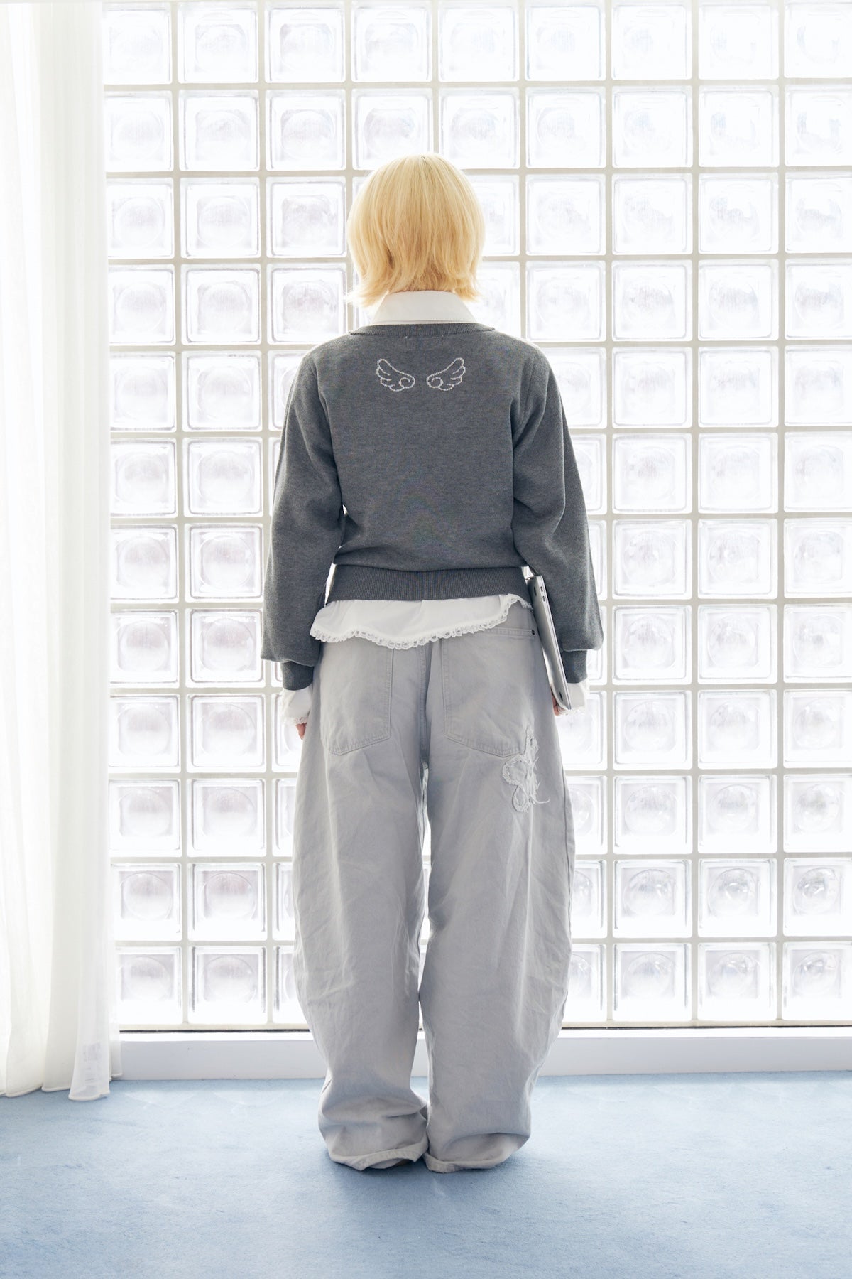 back feather RB spring knit