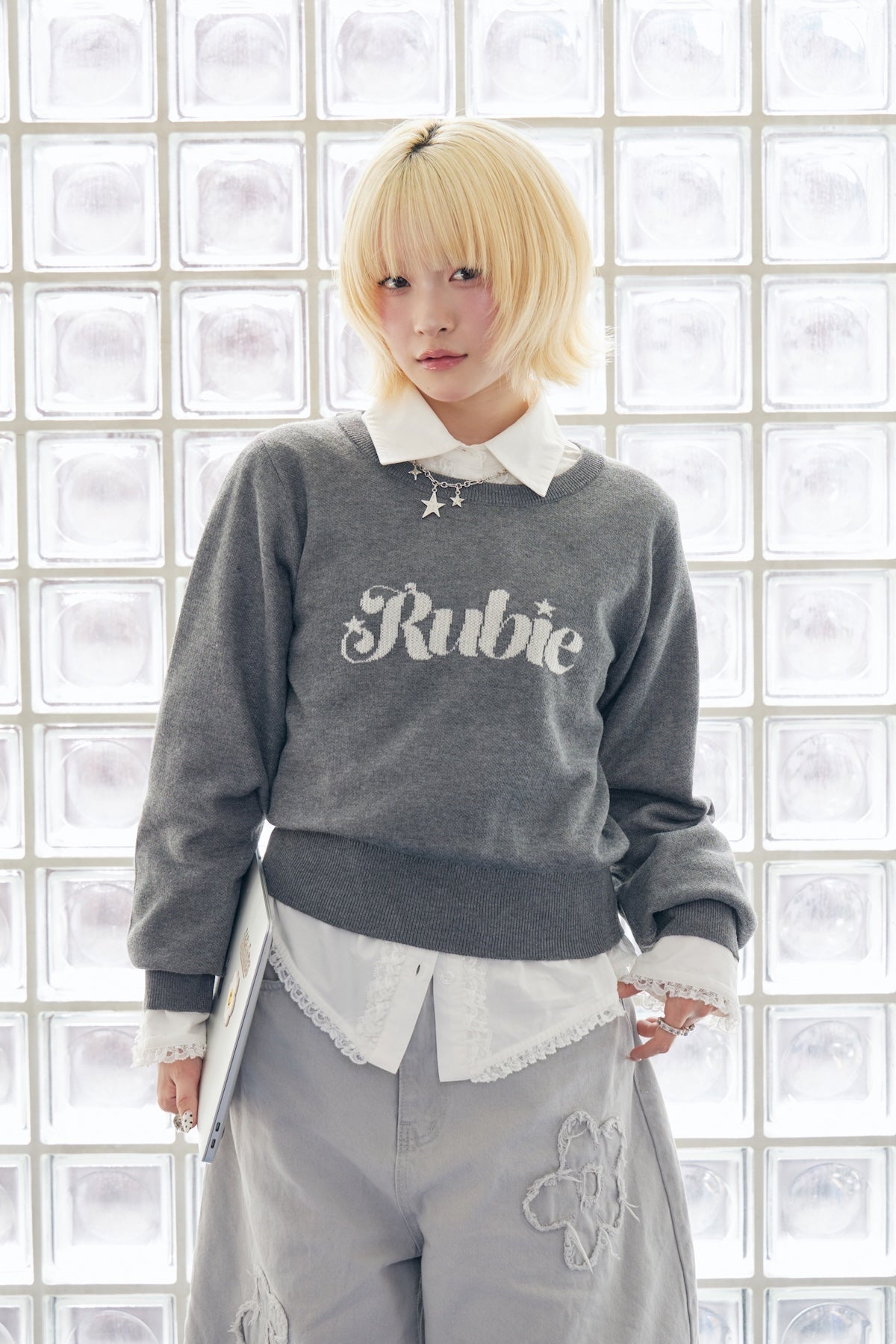 back feather RB spring knit