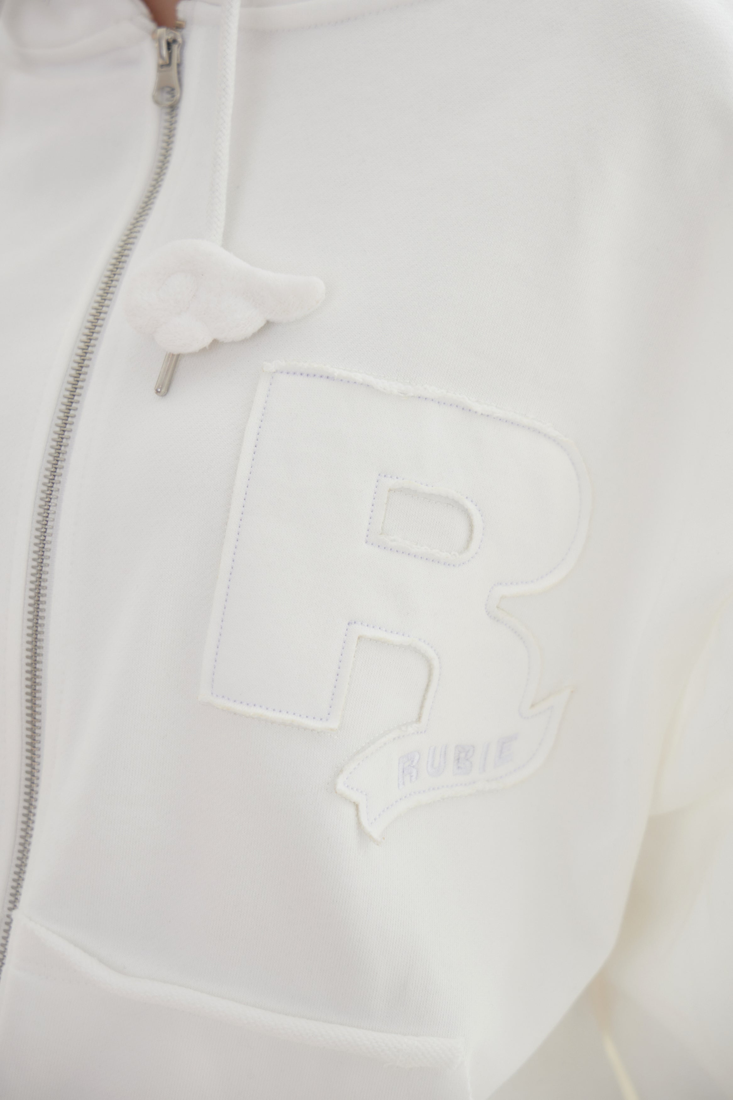 R double zip hoodie