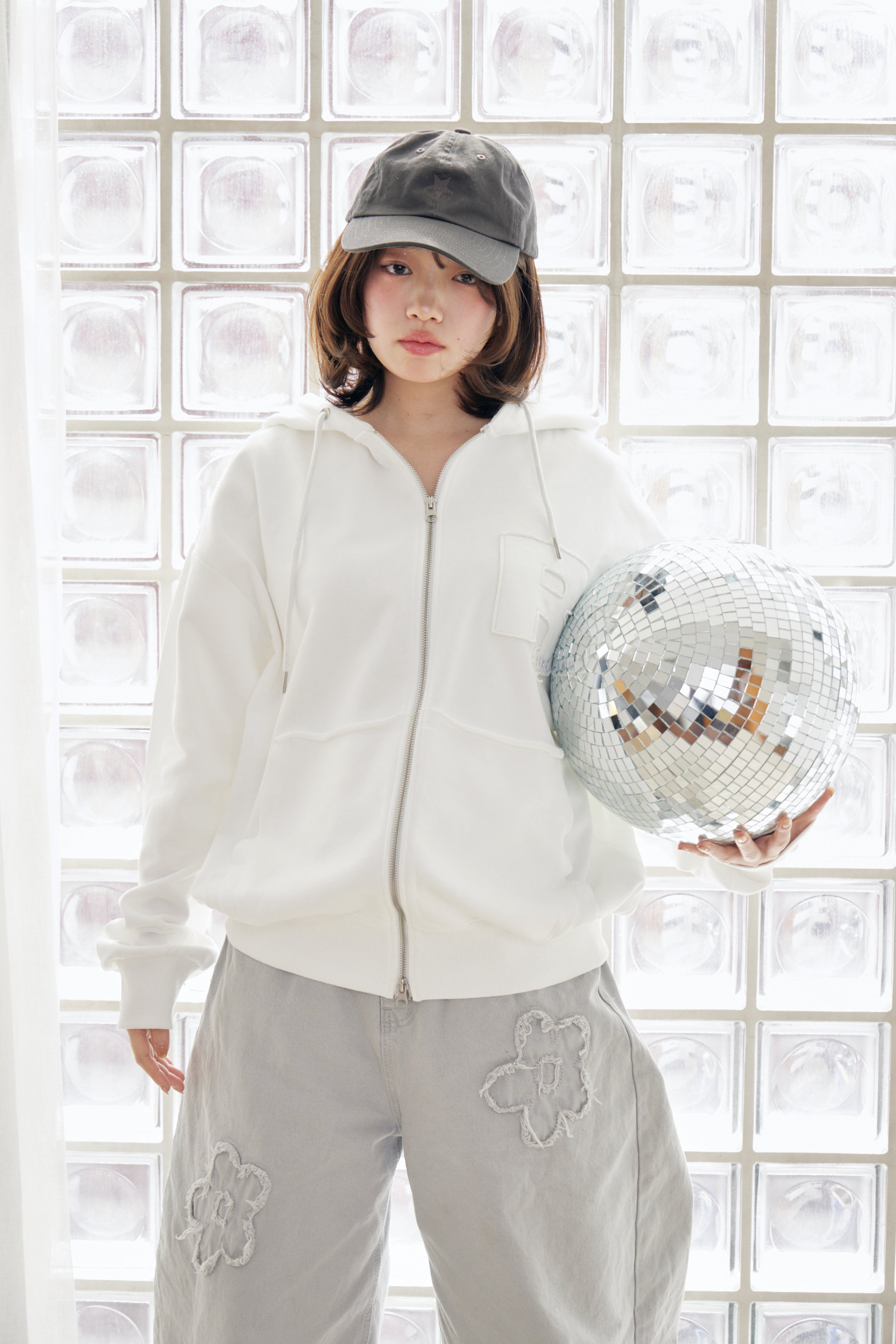 R double zip hoodie – RUBIE