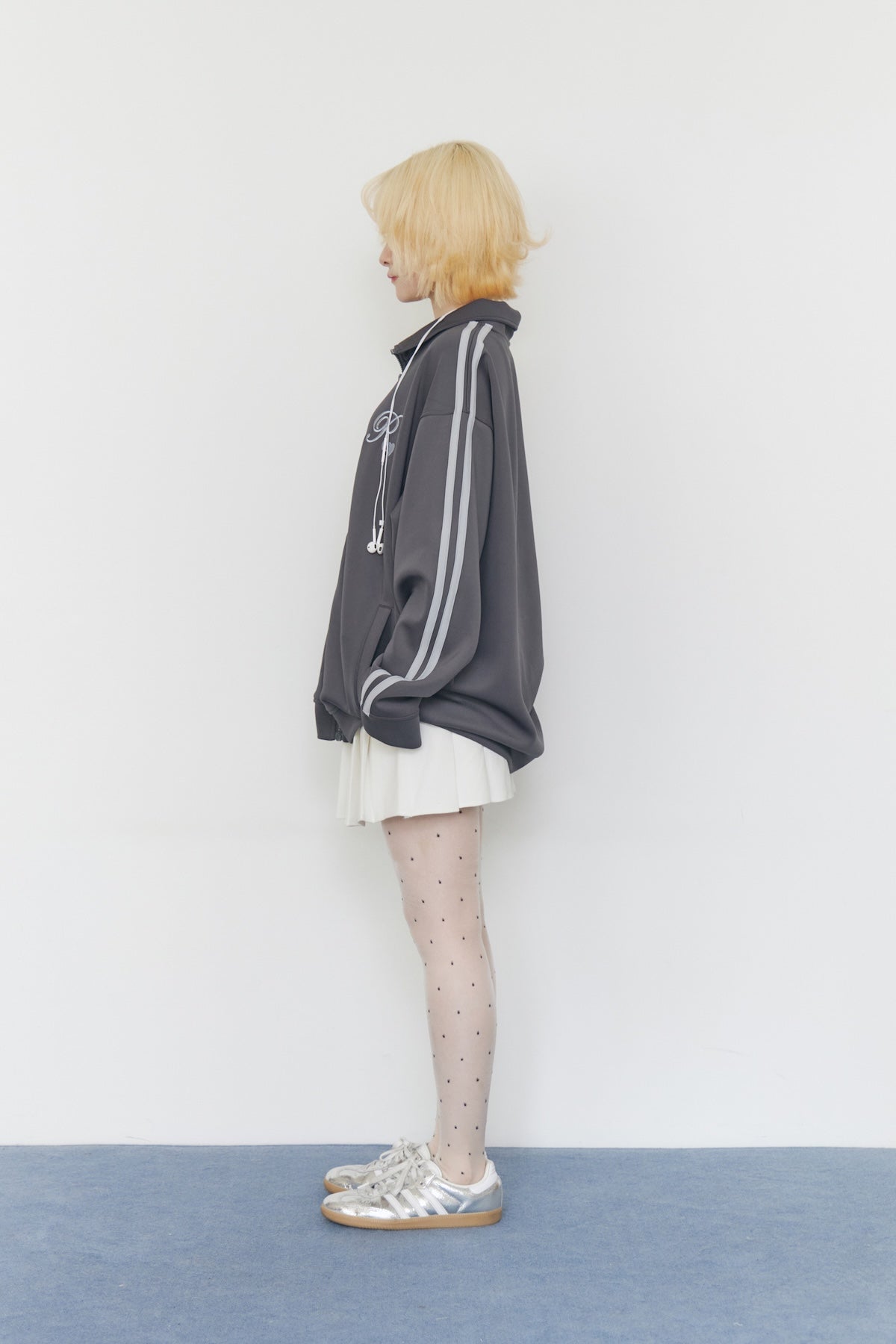 heart logo track jacket