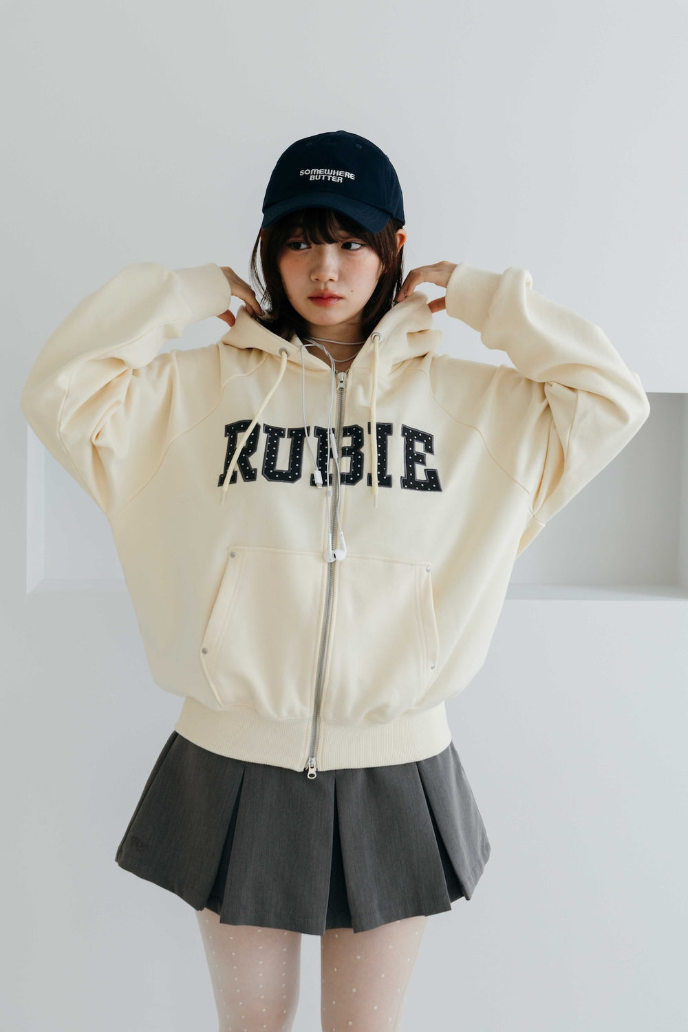 COLLEGE LOGO HOODIE